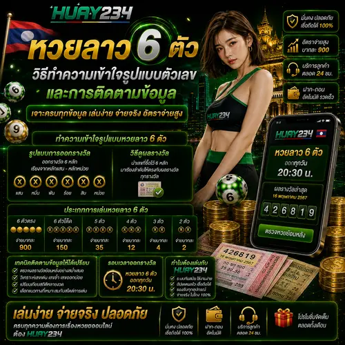 หวยลาว 6 ตัว วิธีทำความเข้าใจรูปแบบตัวเลขและการติดตามข้อมูล